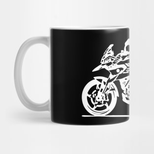 G 310 GS Bike White Sketch Art Mug